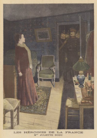 Heroines of France: Juliette Dodu by French School